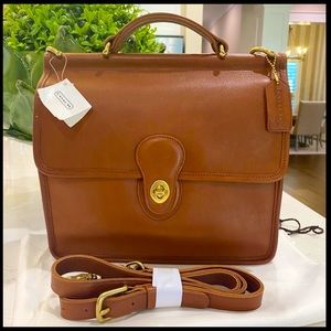NWT Coach Vintage Willis 9927 BRITISH TAN👜 FANTASTIC!⭐️⭐️⭐️⭐️⭐️
